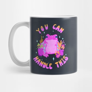 You Can Handle This - Pink Frog Mug